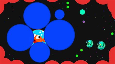 This is a multiplayer online action game. . Blobgame io